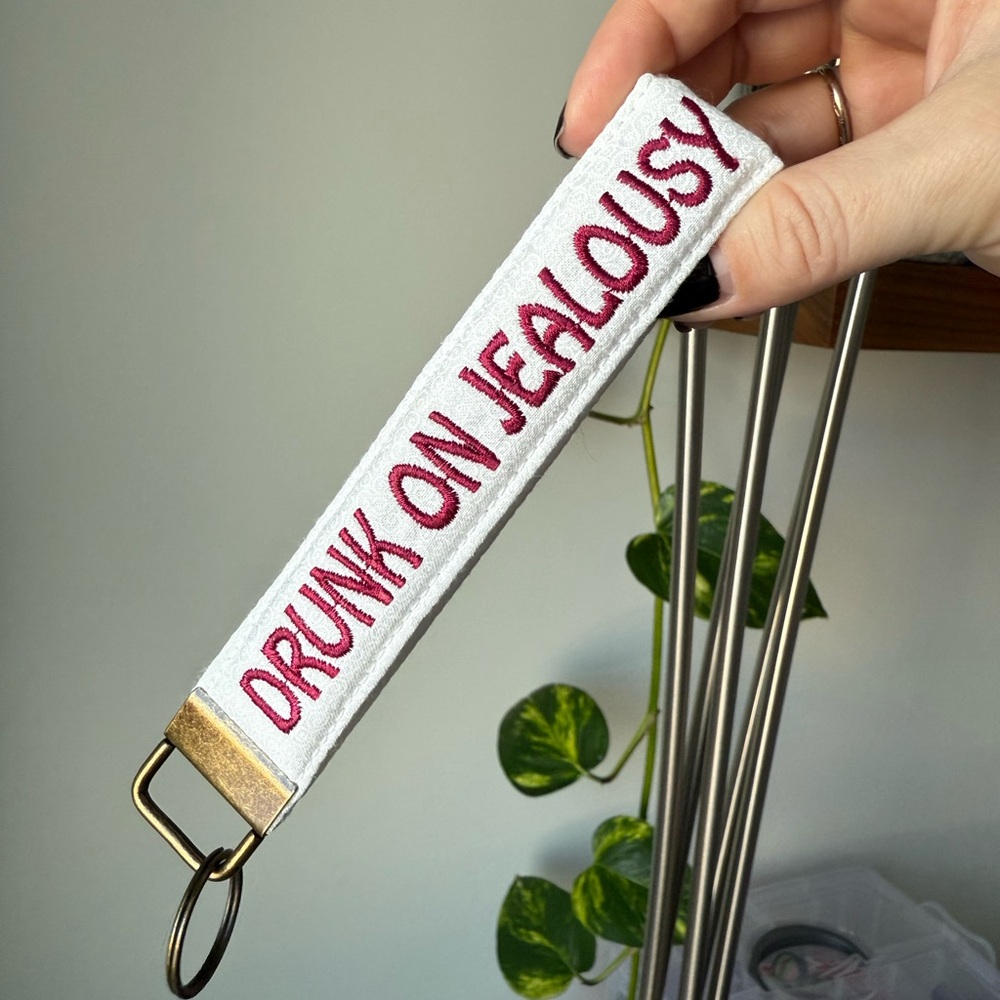 Taylor Swift inspired handmade keychain wristlet